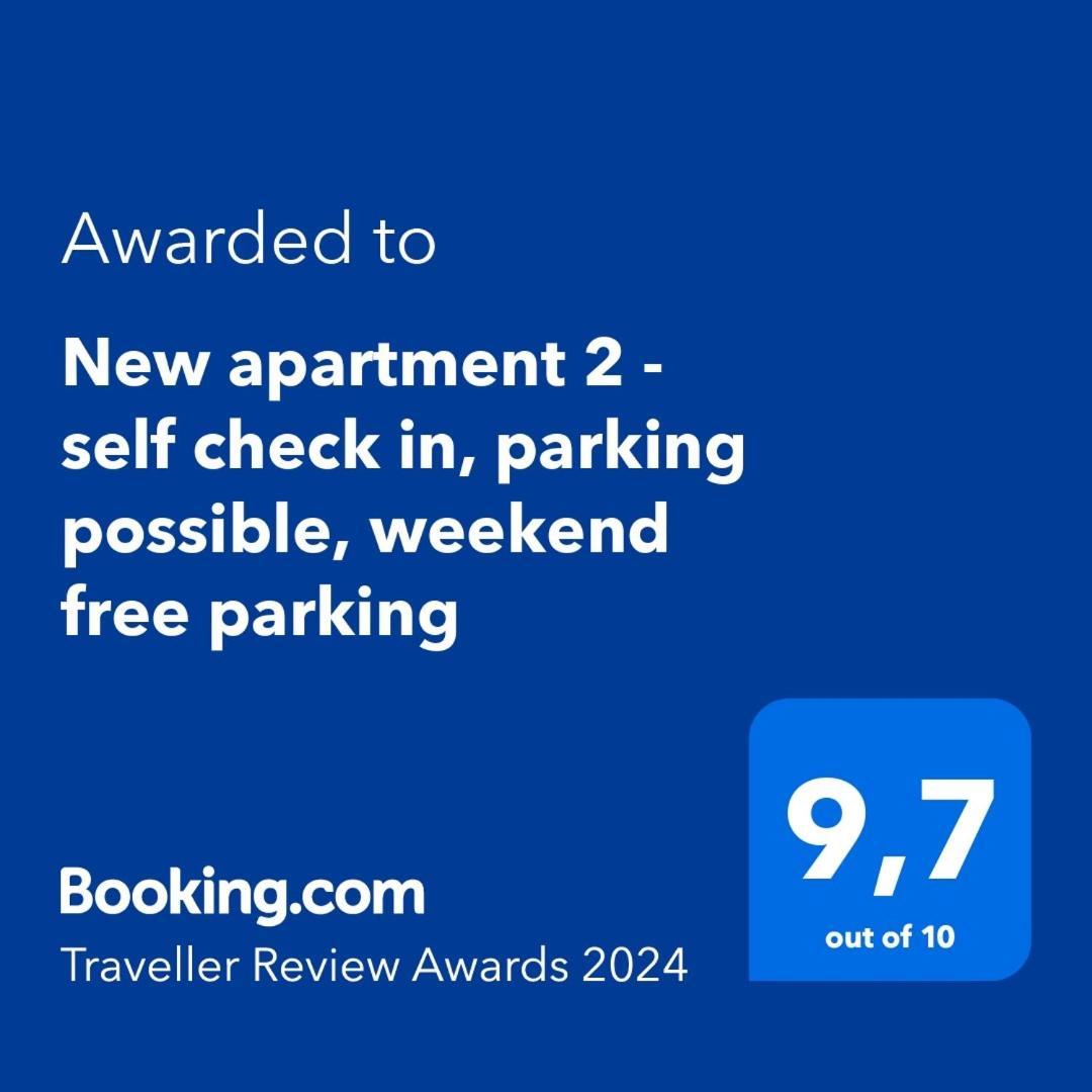 New Studio 3 - Self Check In, Parking Possible, Weekend Free Parking 브라티슬라바 외부 사진